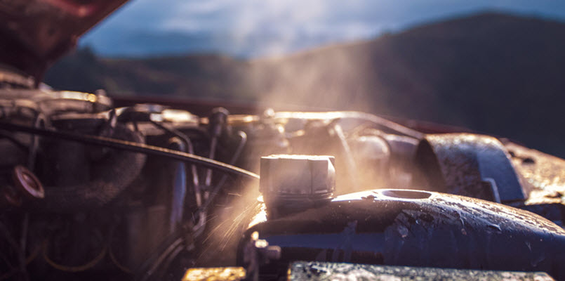 Engine overheating